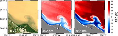 Using the automated HYPERNETS hyperspectral system for multi-mission satellite ocean colour validation in the Río de la Plata, accounting for different spatial resolutions